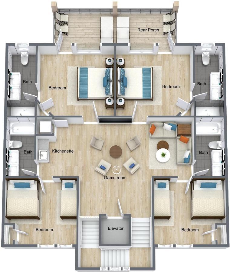 The Pearl Gulf Front W-Prvt Heated Pool, 12 Bdrm -12,5Bath Alvacationrentals Gulf Shores Bagian luar foto